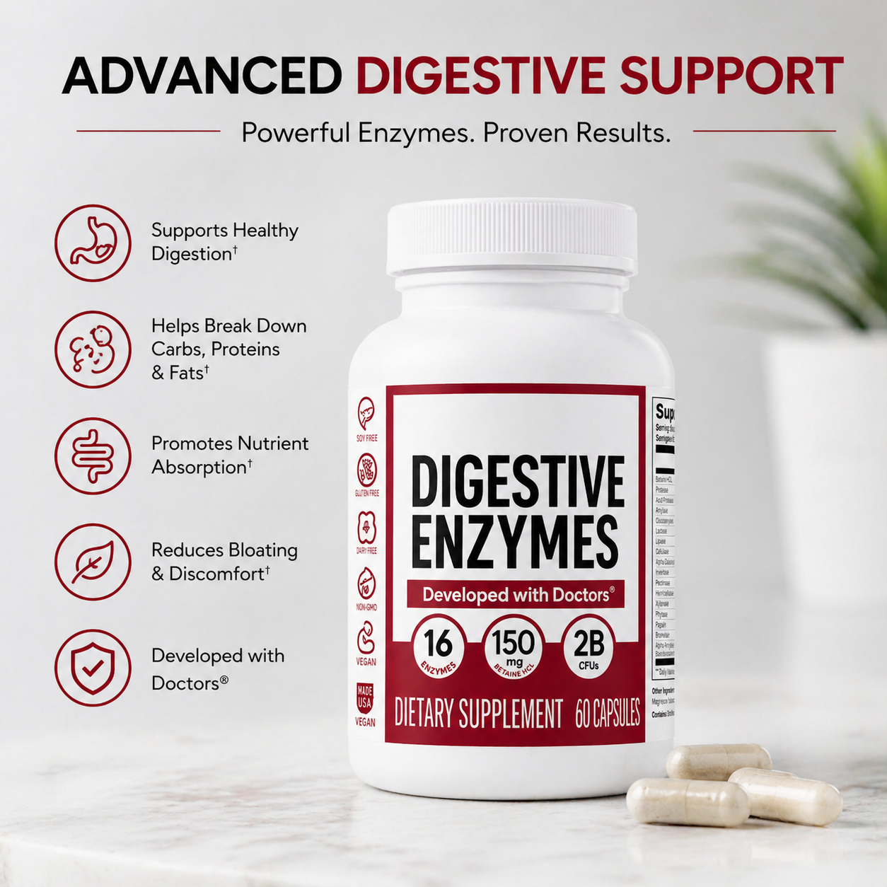Euphoria™ Digestive Enzymes