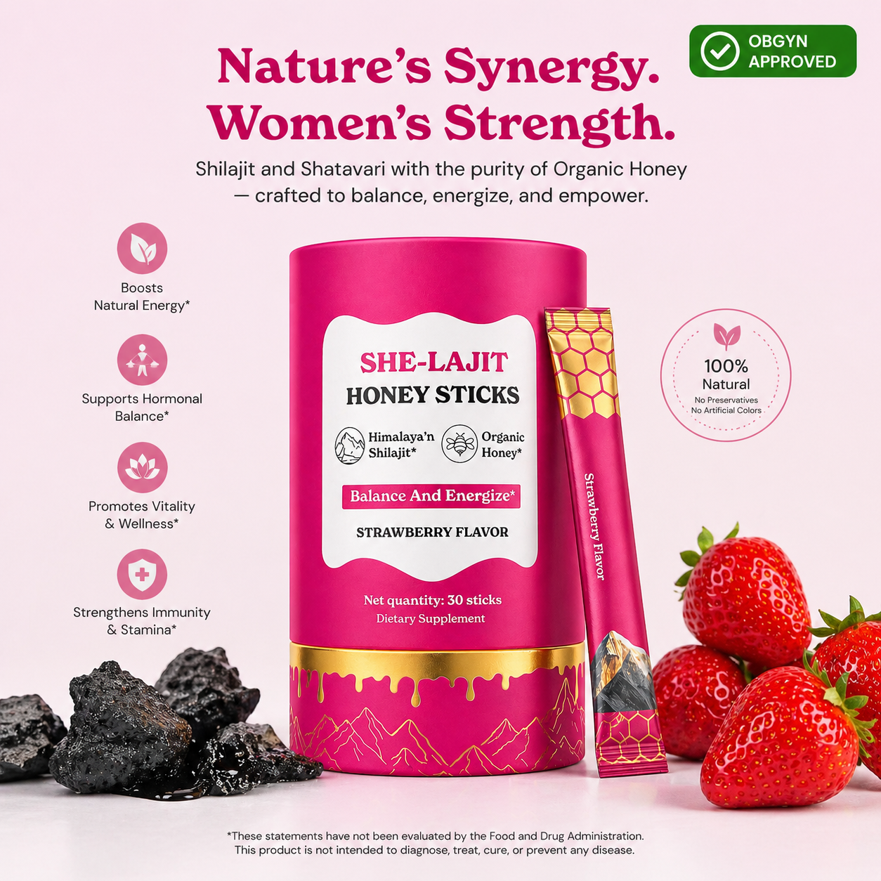 SHE-Lajit Honey Sticks